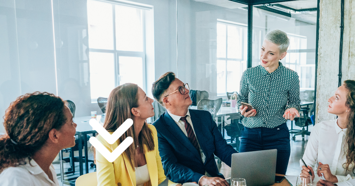 Professionals in a meeting 